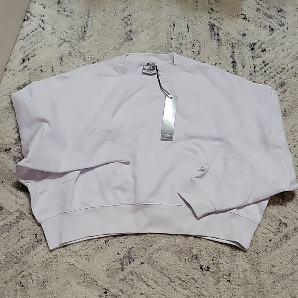 Pro club women's heavyweight crewneck crop